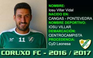 Iosu Villar (Coruxo F.C.) - 2016/2017